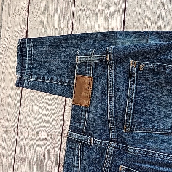 Madewell 27P 10" high rise skinny jeans w/raw edge - Picture 9 of 13